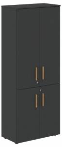 Шкаф книжный Skyland Forta 00-07088311 Черный графит