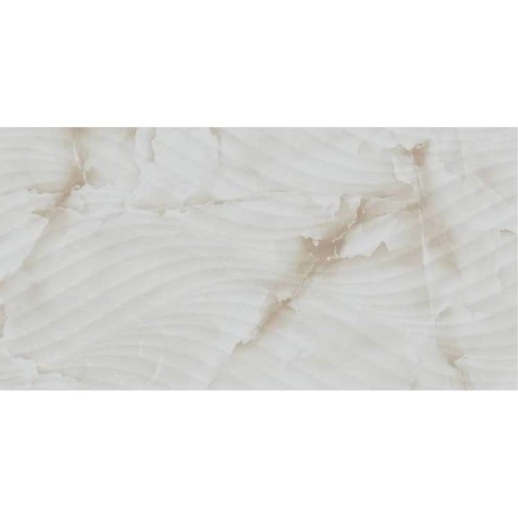 Керамическая плитка Тянь-Шань Сильвия TP3612AY Рельеф Бежевый глянец 30x60