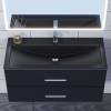 Раковина Uperwood Foster Quartz 291030047 черная матовая, космос, 100x45.5 фото 3