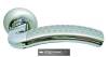 Дверная ручка Morelli MH-02P MH-02P SN/СP (Белый никель/хром) фото 2
