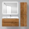 Тумба под раковину Belbagno Etna ETNA-1200-2C-SO-RN-P 120x45.5x50 Rovere Nature подвесная с двумя выкатными ящиками, с доводчиками фото 2