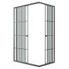 Душевой уголок Niagara Eco NG-1012-14QKL профиль черный матовый, стекло с узором, 120x80x190 фото 2