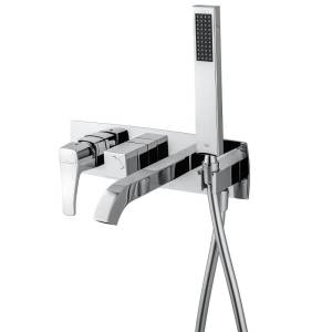 Смеситель для ванны Wonzon & Woghand Flex WW-88889072-CR встраиваемый, хром