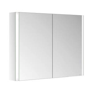 Зеркало-шкаф Keuco Somaris 14503002101 с подсветкой и подогревом, серебристый, 100x71