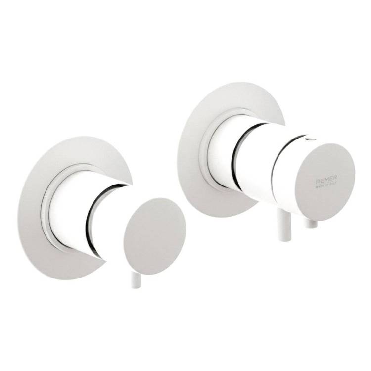 Смеситель для душа Remer X-Style XT96D3BO белый матовый