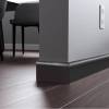 Напольный плинтус ProfBuild PLMDF4 A-1 Черный 2070x95x16 фото 3