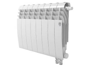 Биметаллический секционный радиатор отопления Royal Thermo Biliner 350 / V Bianco Traffico / 8 секций