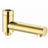 Излив AQUAme AQM8301GG поворотный, с картриджем, Glossy Gold