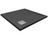 Поддон для душа Taliente PTA-ST-100Bstone черный матовый, 100x100x3.5