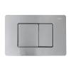 Комплект Abber Rechteck AC1201MB-AC0105-AC0120MCH унитаз подвесной, безободковый, сиденье микролифт, черный матовый, кнопка хром матовый фото 10