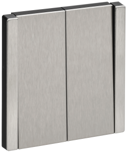 Выключатель 2-клавишный IEK Forte&Piano FP-V20-0-10-1-M-K50 никель