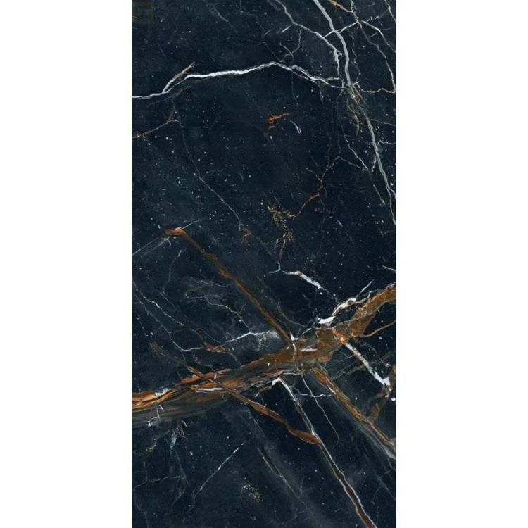 Керамогранит Prissmacer Porcesshine Vanity Black Super Polished 60x120