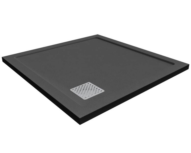 Поддон для душа Taliente PTA-ST-100Bstone черный матовый, 100x100x3.5