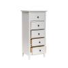 Комод Leset Мира-5 2500000193514 белый фото 5