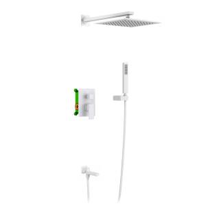 Душевая система Timo Selene SX-3069/16SM со смесителем, белый матовый