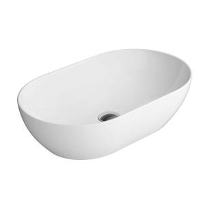 Раковина GSI Pura 883411 60 см, белая глянцевая