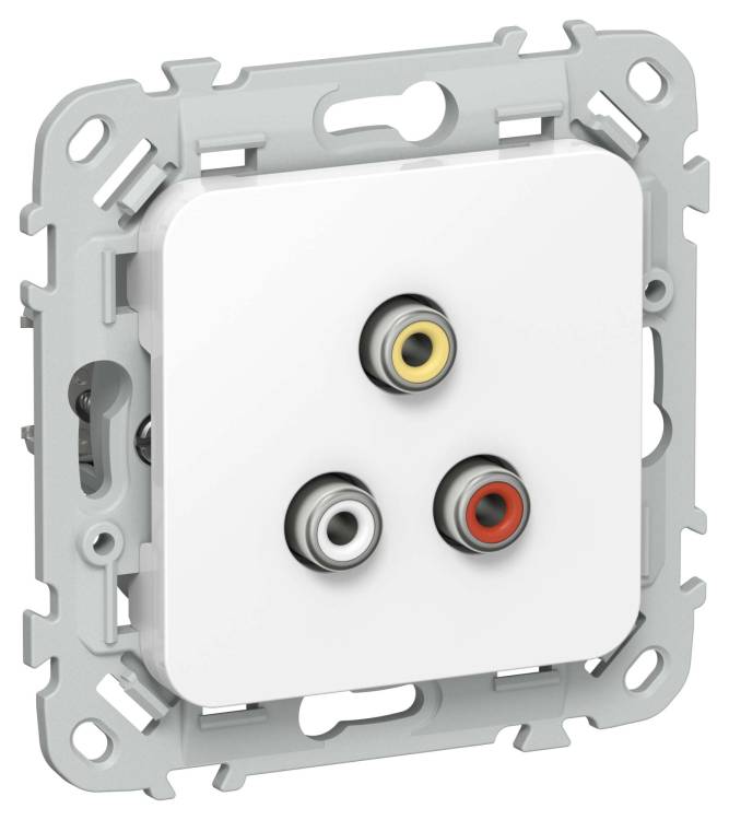 Розетка RCA IEK Flite FI-R10-K01 белый