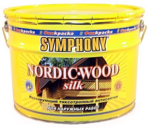 Деревозащитное средство Symphony Nordic Wood Silk 0.9 л