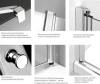 Душевая дверь в нишу Radaway EOS II DWJ 120 R фото 2