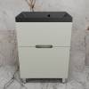 Тумба с раковиной Style Line Матис 60 напольная, олива, раковина антрацит, 82x60x45
