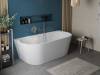 Акриловая ванна BelBagno BB710-1500-750 белая, 150x75 фото 4