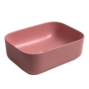 Раковина Gid Geometrico 53417 розовый матовый, 30 см