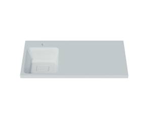 Мебельная раковина Madera Kamilla 4627173210577 под стиральную машину 100, левая