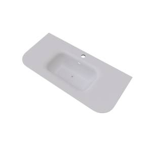 Раковина Knotlor Облако FWB211000WY матовый белый, 100 см