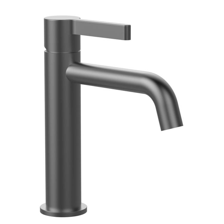 Смеситель для раковины Vincea Villa VBF-1VL1GM вороненая сталь