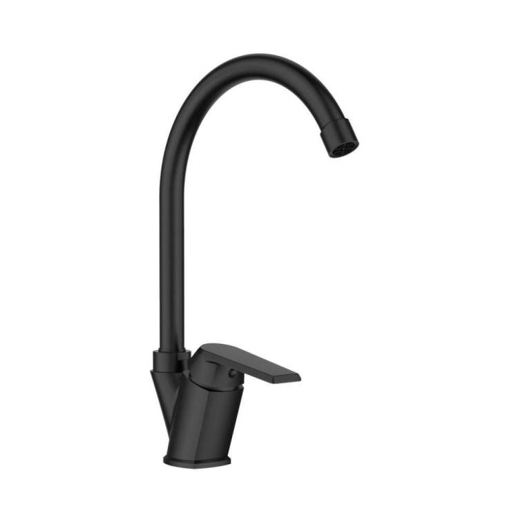 Смеситель для кухни OneLife P02-000B,черный