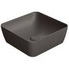 Раковина GSI Nubes 903816 коричневый матовый, 38x38