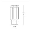 Уличный светильник Odeon Light Nature Gino 4048/1B фото 2