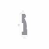 Плинтус Ultrawood Base 0020 244x1.5x6 фото 2