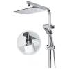 Душевая стойка Grocenberg GB7008WC белый, хром фото 5