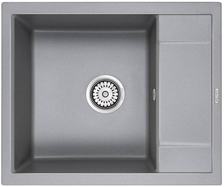 Мойка кухонная Paulmark Optimum PM216050-GRM серый металлик