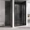 Душевая дверь Abber Schwarzer Diamant AG33180BH 180x195, профиль Черный фото 2