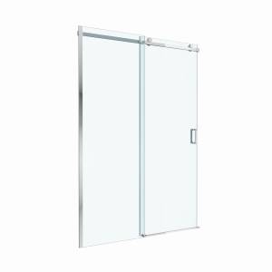 Душевая дверь в нишу BelBagno SOFT_CLOSE-2-BF-1-140-C-Cr профиль хром, стекло прозрачное, 140x200