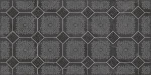 Декор Laparet Olimpus VT\B86\34030 Grand Чёрный 25x50