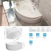 Акриловая ванна 1Marka Catania 01кт1510л 150x105 L фото 2
