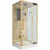 Душевая кабина Niagara Luxe NG-7714G 1000x900х2150 низкий поддон стенки золото