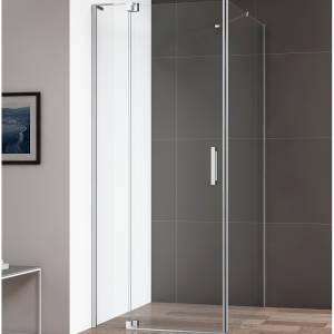 Душевой уголок Cezares Slider SLIDER-AH-1-80-80/90-C-Cr профиль хром, стекло прозрачное, 90x80