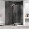 Душевой уголок Abber Schwarzer Diamant AG02090B Черный фото 2