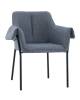 Стул Stool Group Фальчин AV 339-W994-9005 серый, рогожка