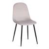 Стул Tetchair Breeze (mod. 4724) 20092 светло-серый, черный, велюр фото 2