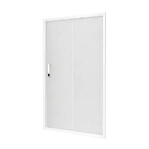 Душевая дверь в нишу Royal Bath Accord RB110HS-C профиль белый, стекло матовое, 110x200