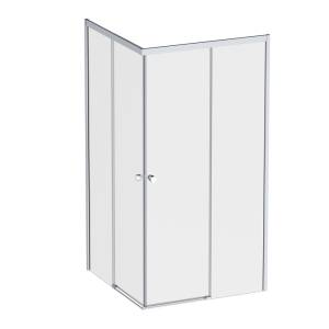 Душевой уголок AM.PM X-Joy W94G-403-100100-MТ1К профиль хром матовый, стекло прозрачное, 100x100