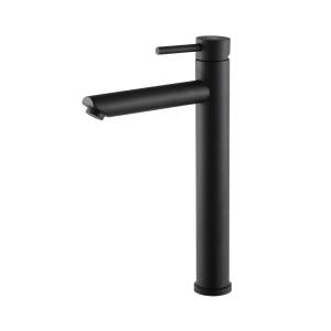 Смеситель для раковины Gid Berlin SS080-BM-D высокий, черный матовый