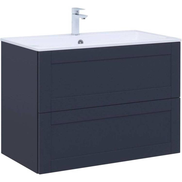 Тумба с раковиной Aquanet Терра 00313246 90 маренго