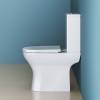 Унитаз-компакт BelBagno Lounge BB045CPR/BB045/051SC безободковый Белый фото 9