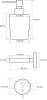 Дозатор Bemeta White 104109104 фото 2